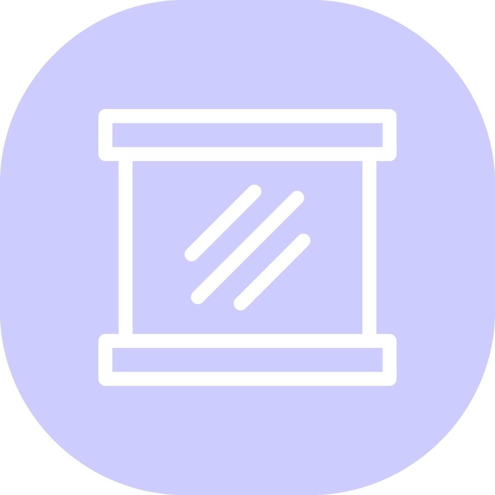 Mirror Creative Icon Design vector
