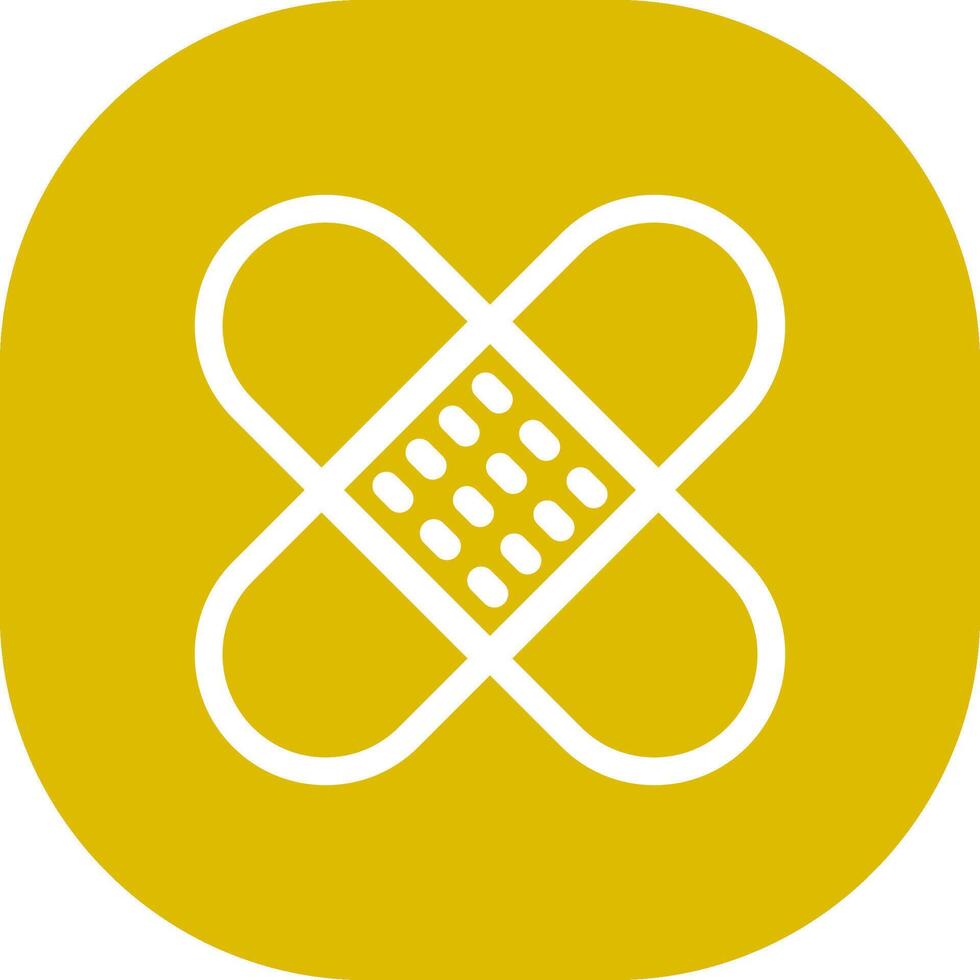 Band Aid Creative Icon Design vector