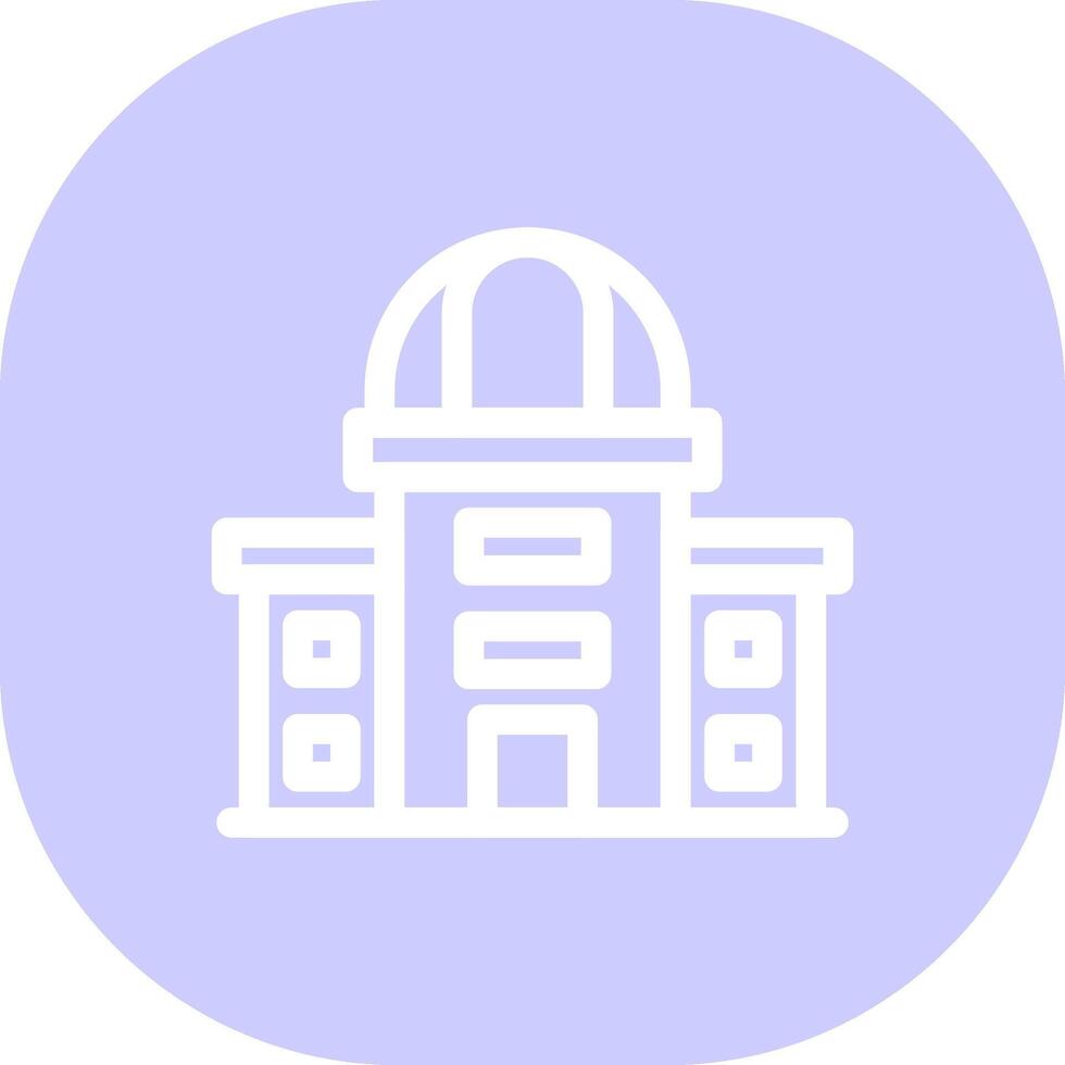 City Hall Creative Icon Design vector