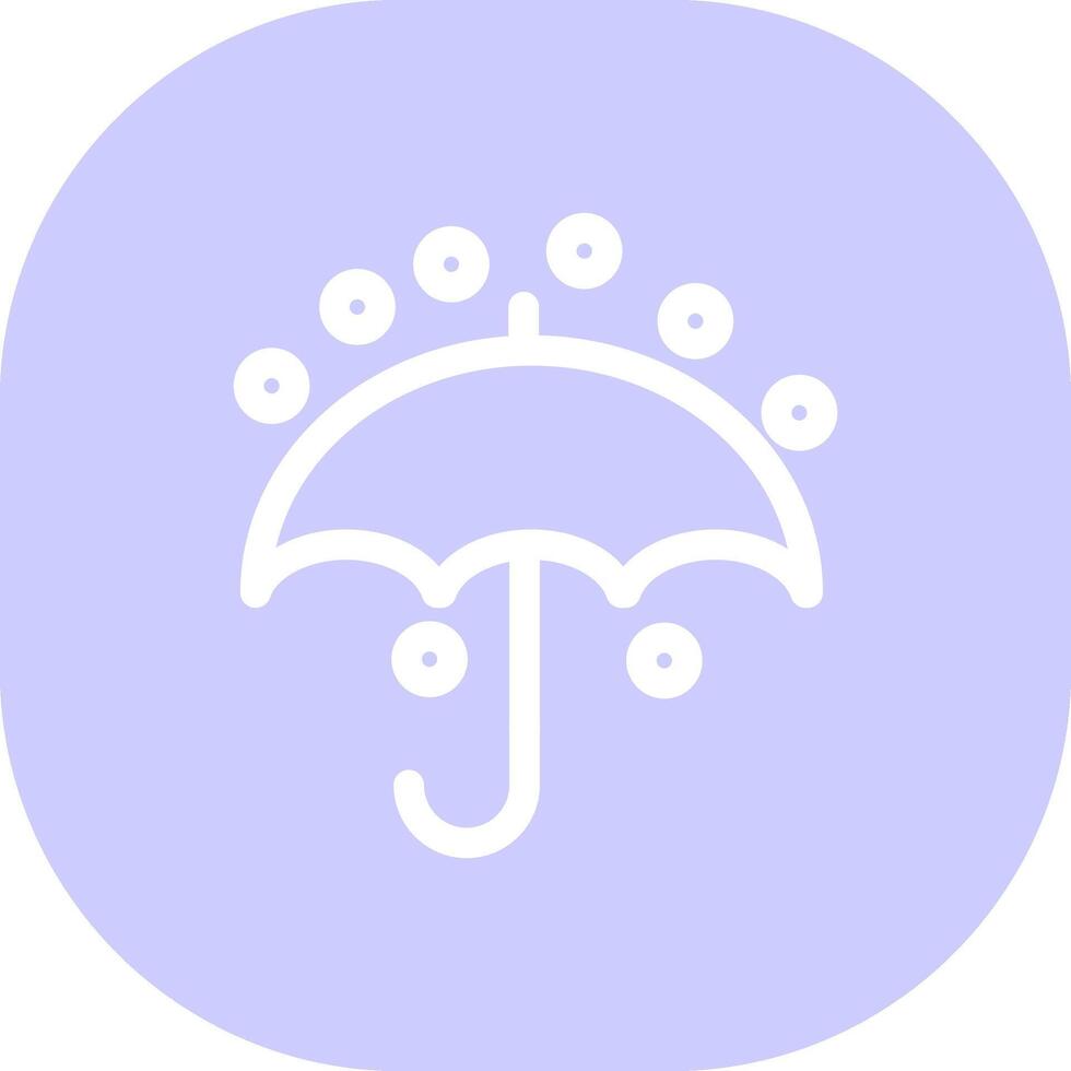 Umbrella Creative Icon Design vector