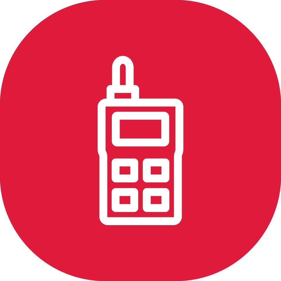 Walkie Talkie Creative Icon Design vector