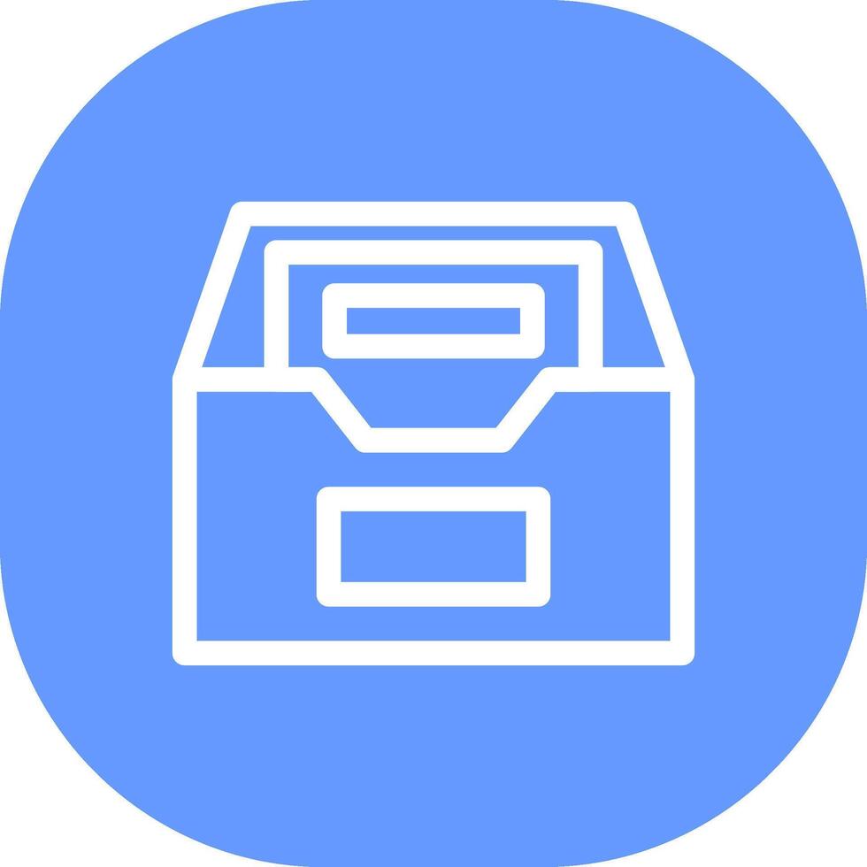 Files Box Creative Icon Design vector