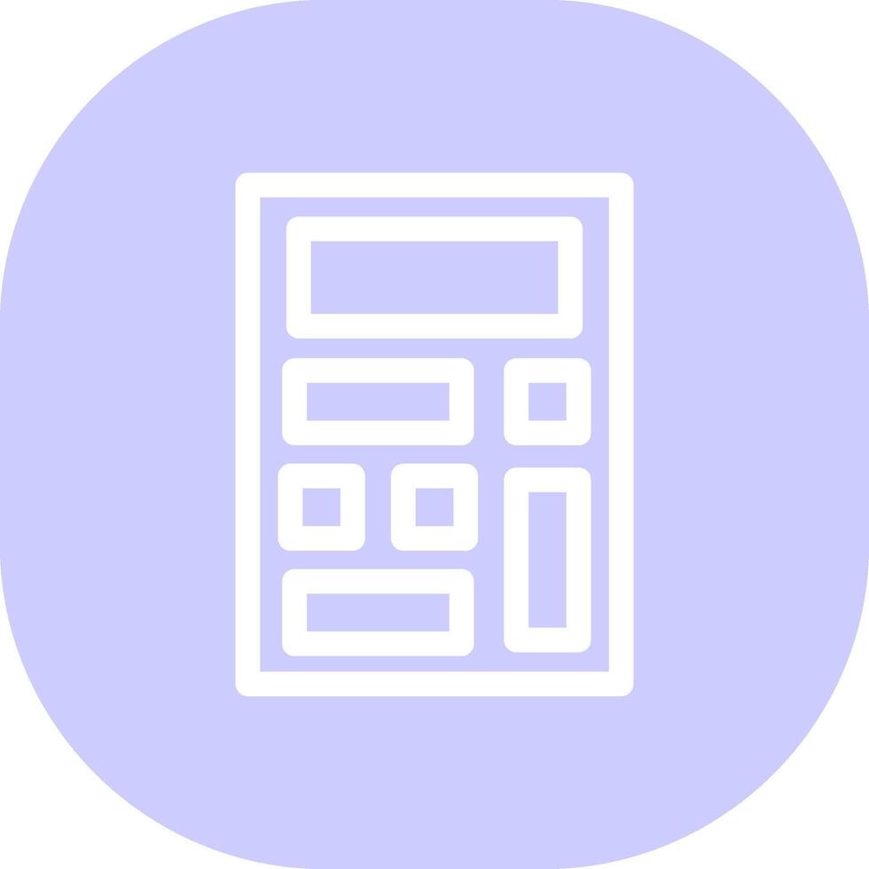 Calculator Creative Icon Design vector