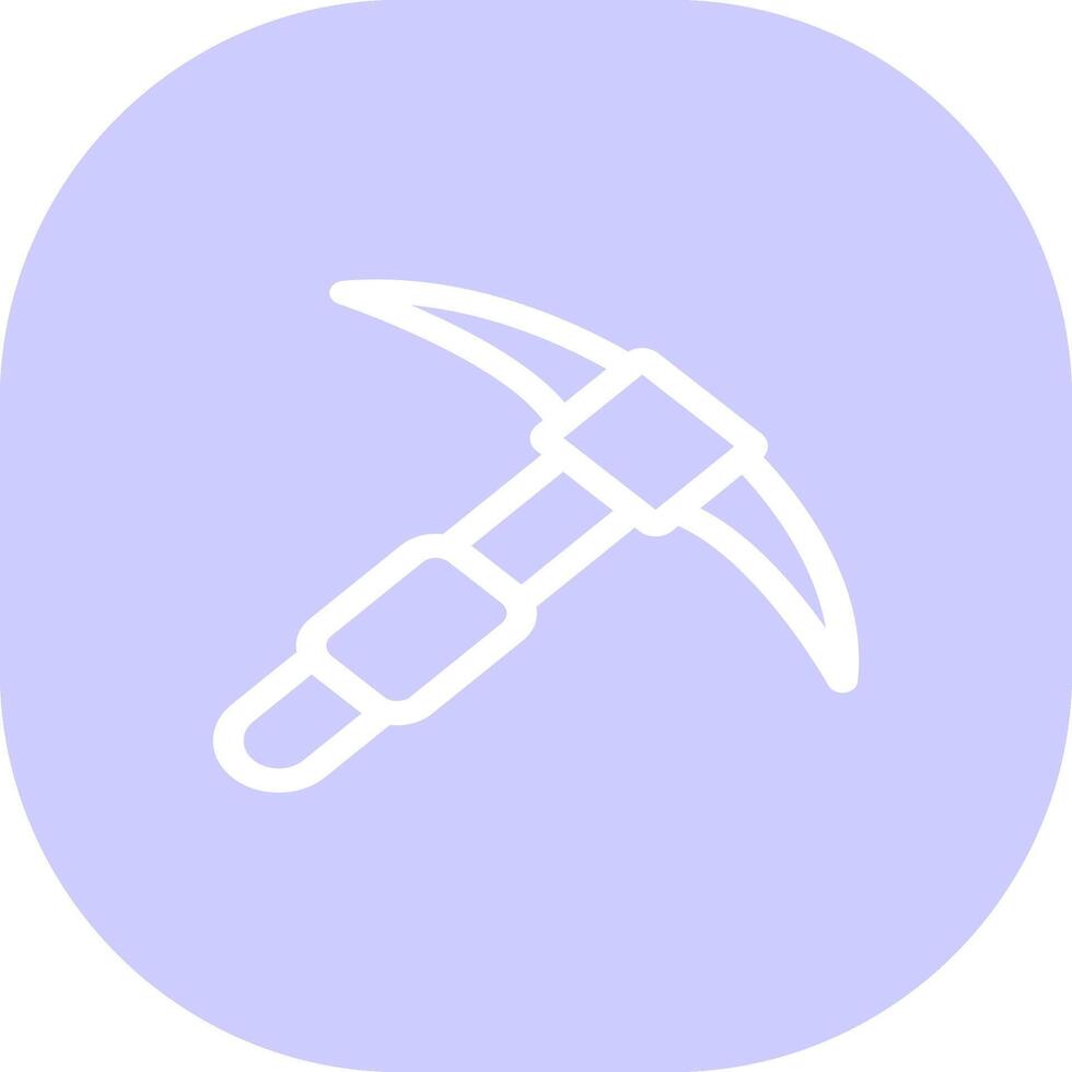 Pickaxe Creative Icon Design vector