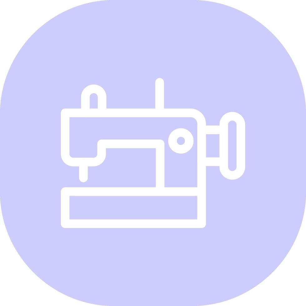 Sewing Machine Creative Icon Design vector