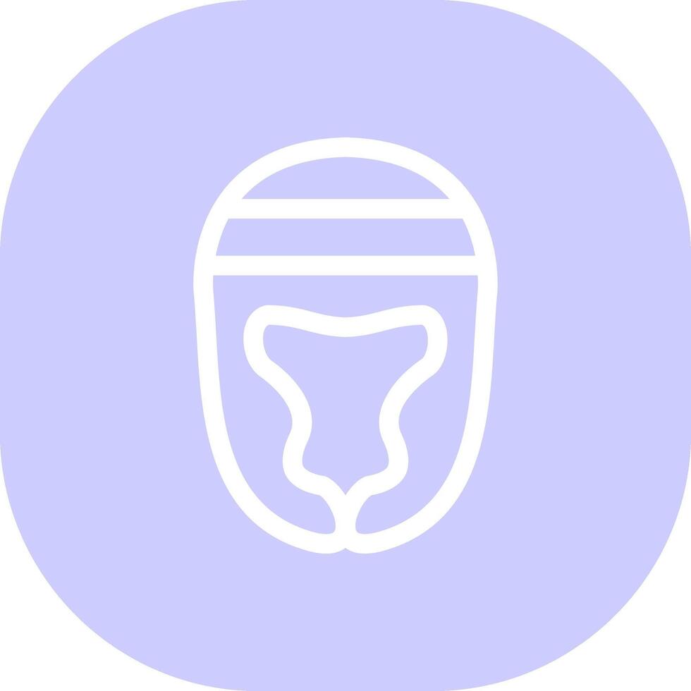 diseño de icono creativo de casco vector