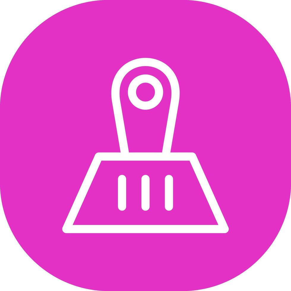 Garbage Picker Creative Icon Design vector