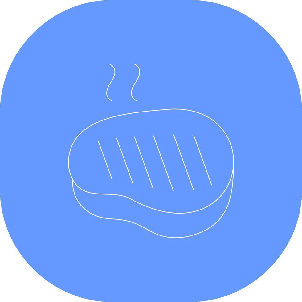 Steak Creative Icon Design vector