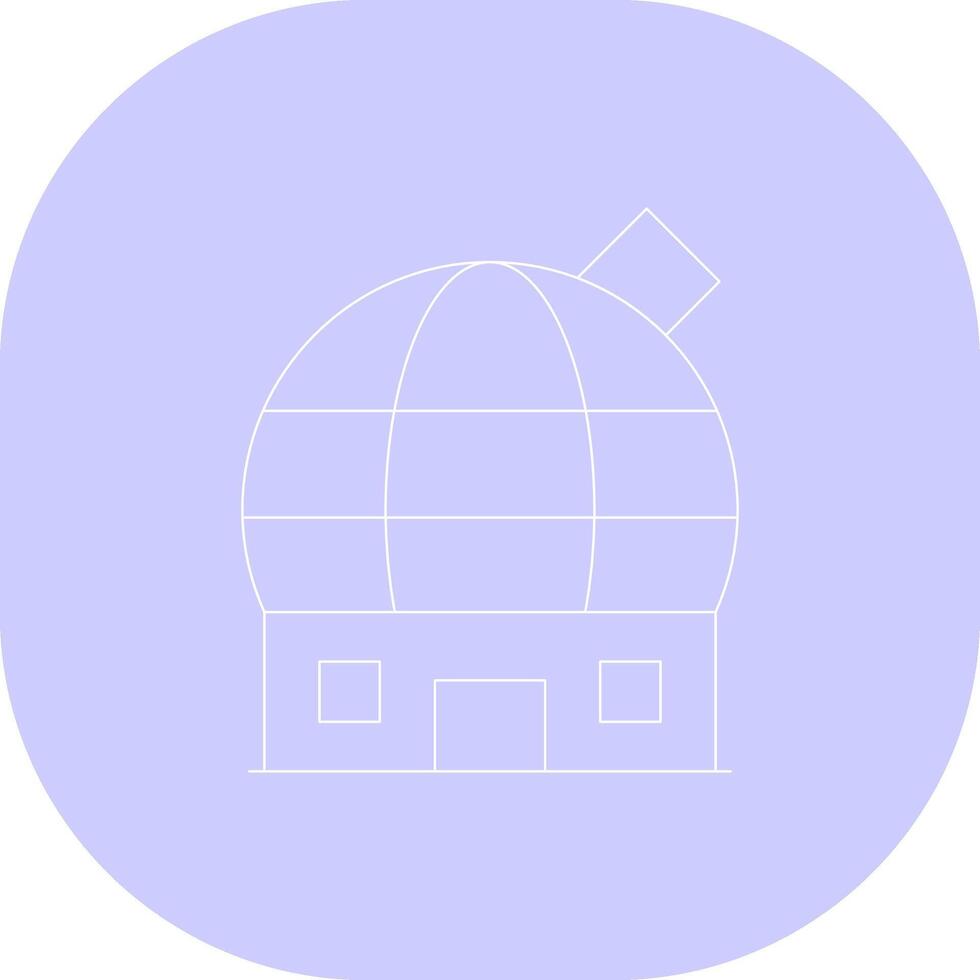 Observatory Creative Icon Design vector