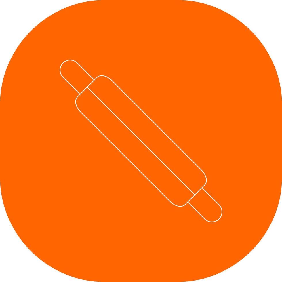 Rolling Pin Creative Icon Design vector