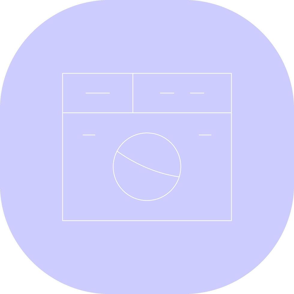 Laundry Creative Icon Design vector