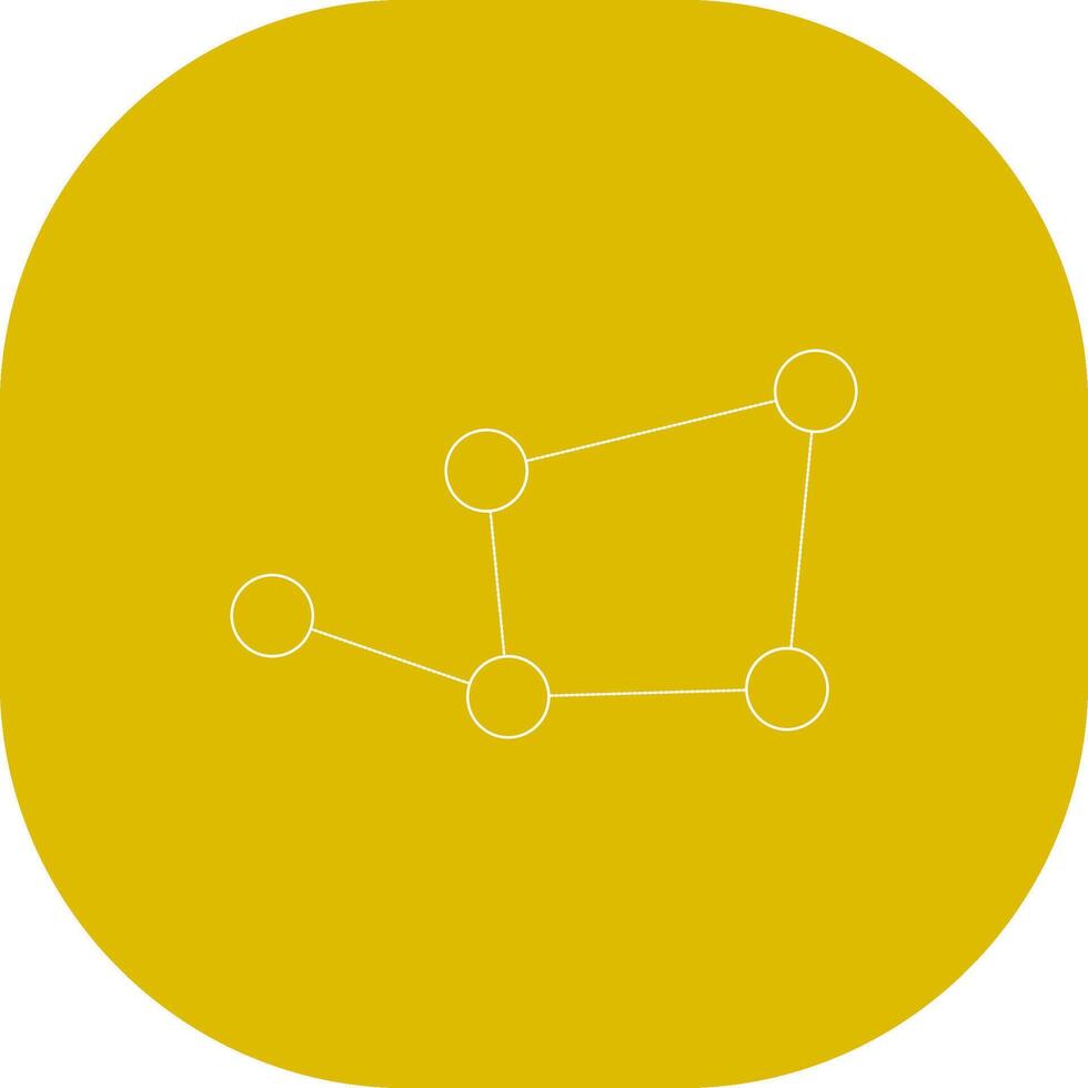 Big Dipper Creative Icon Design vector