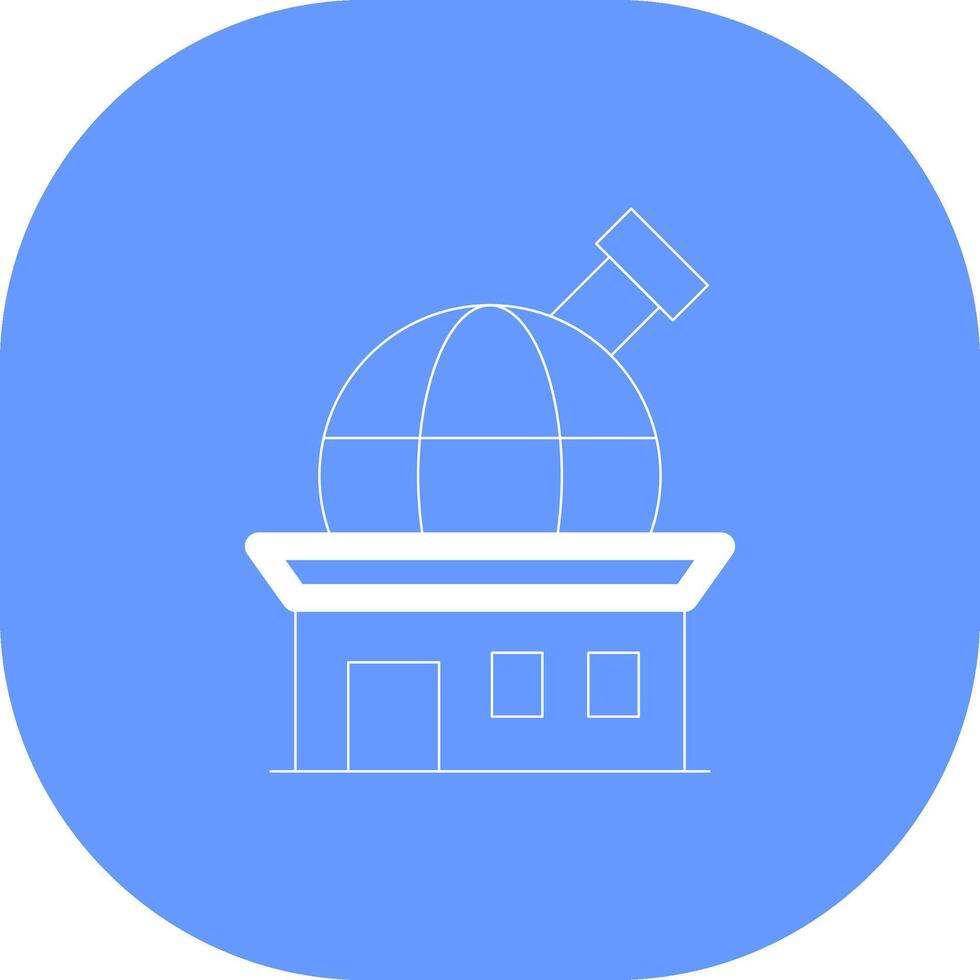 Observatory Creative Icon Design vector