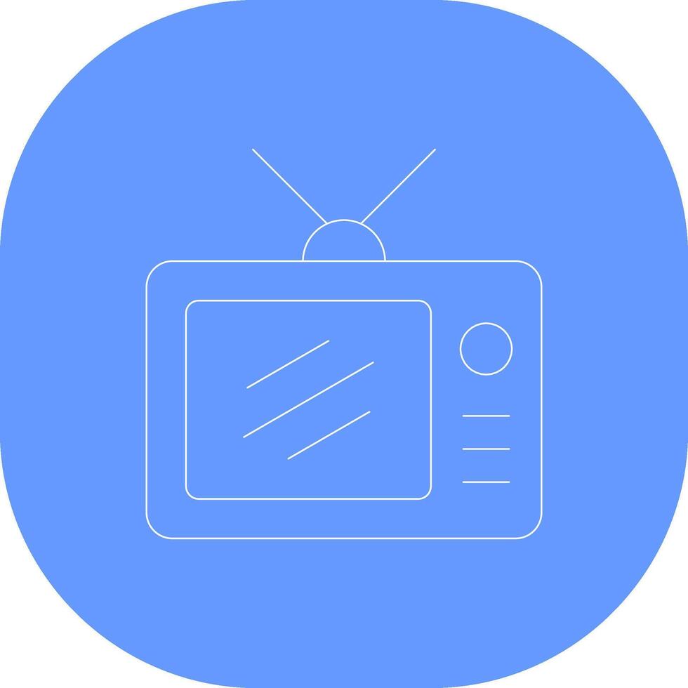 Tv Creative Icon Design vector