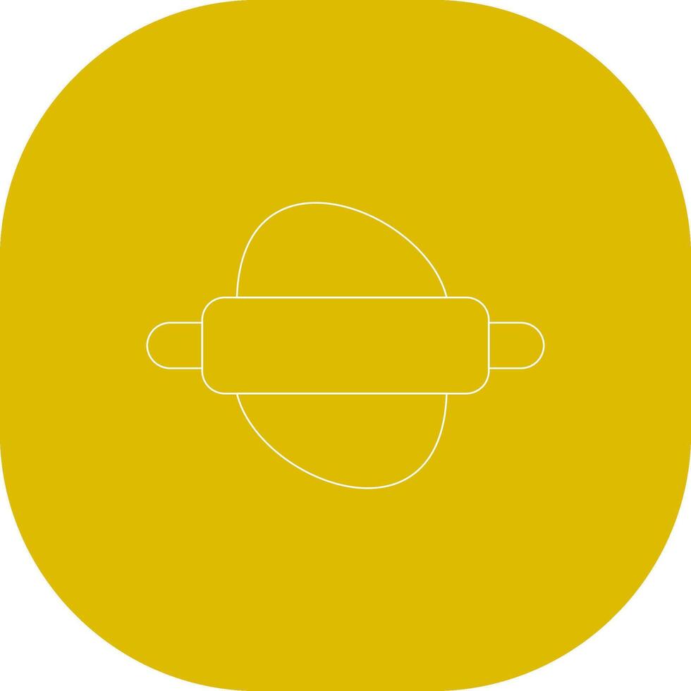 Rolling Pin Creative Icon Design vector