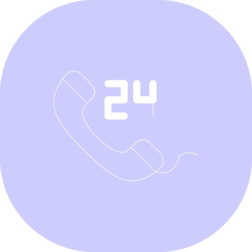Emergency call Creative Icon Design vector