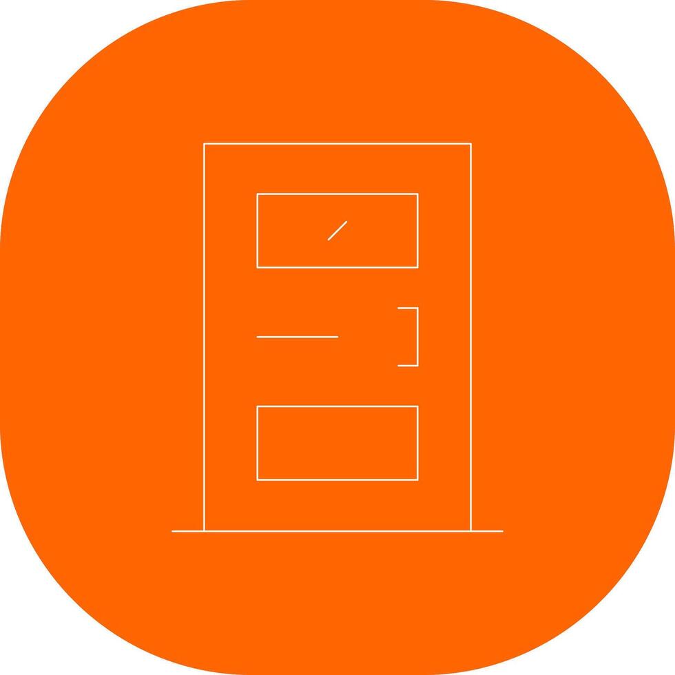 Door Creative Icon Design vector