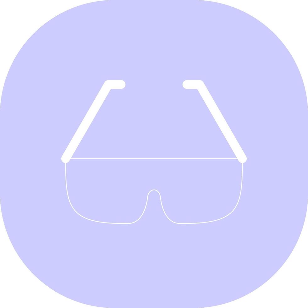 diseño de icono creativo de gafas vector