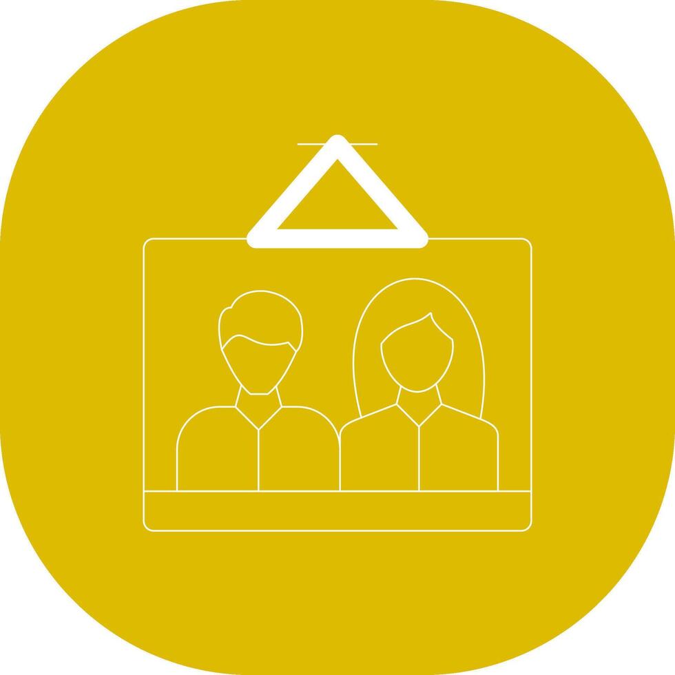 Frame Creative Icon Design vector