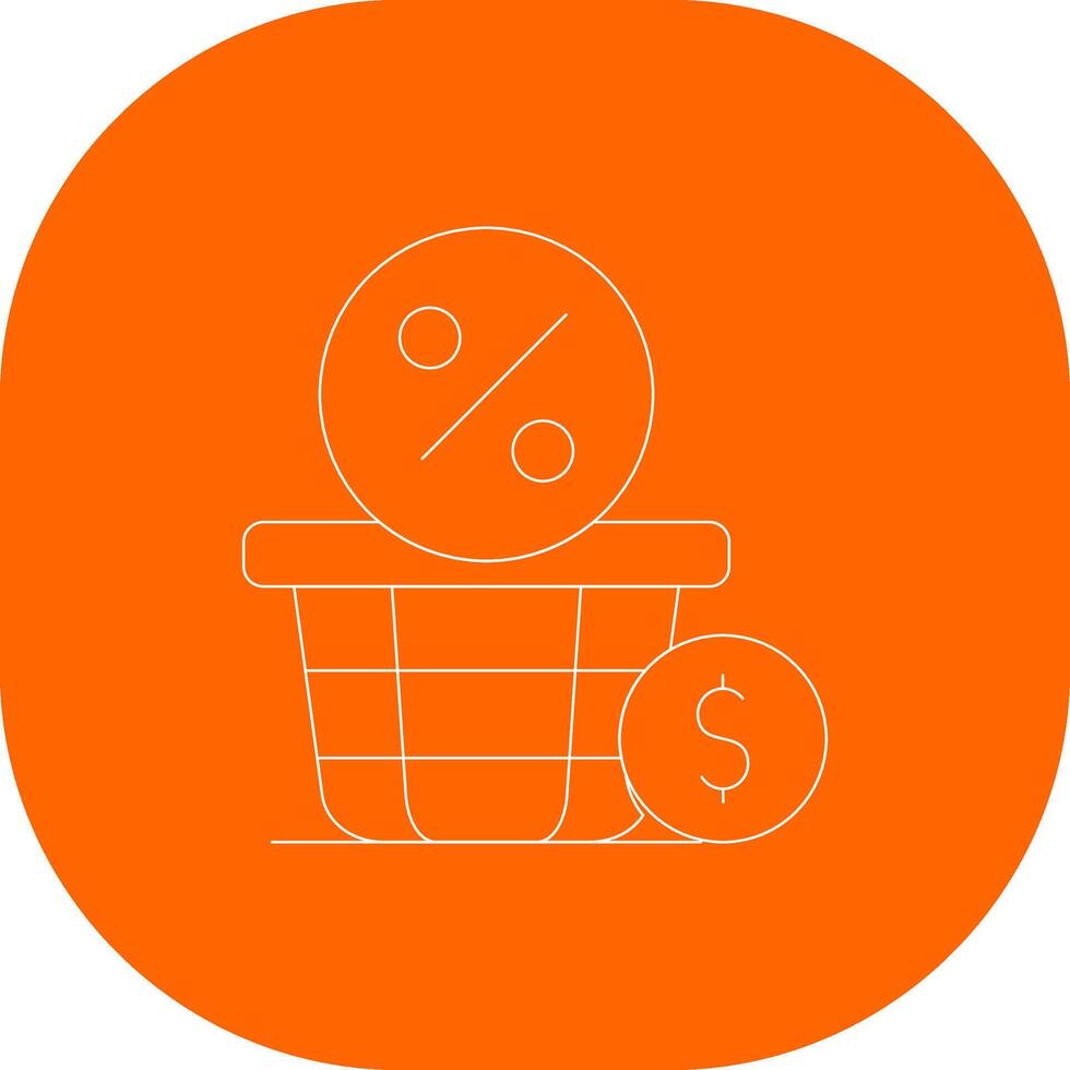 Basket Creative Icon Design vector