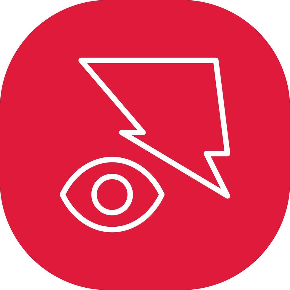 Red Eyes Creative Icon Design vector