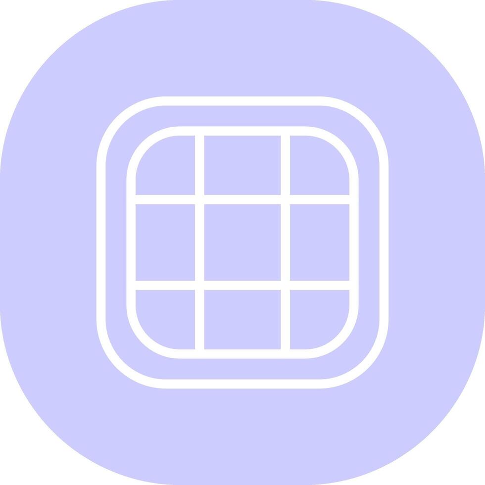 Grid Creative Icon Design vector