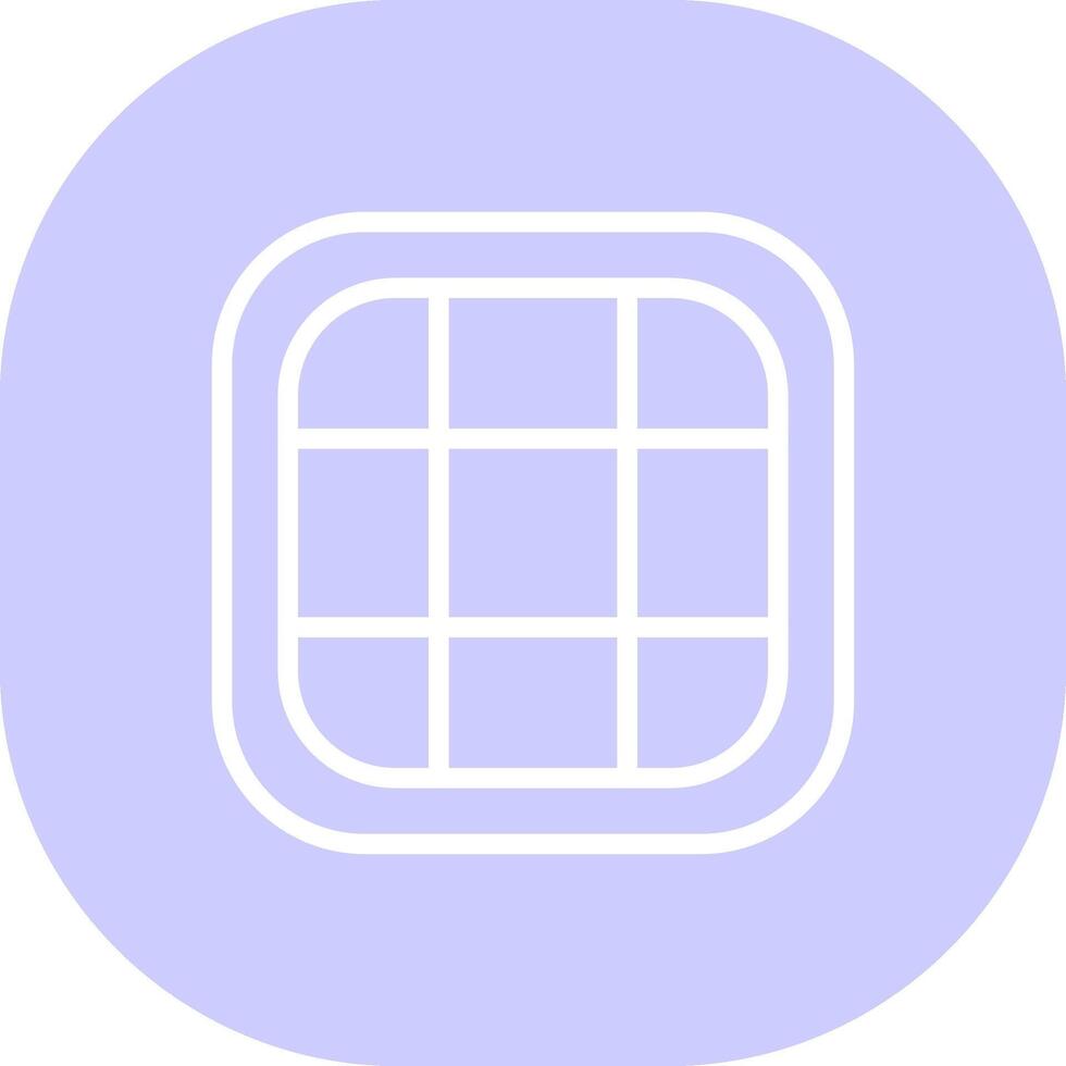 Grid Creative Icon Design vector