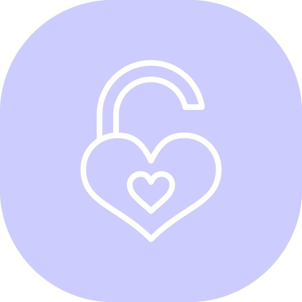 Padlock Creative Icon Design vector