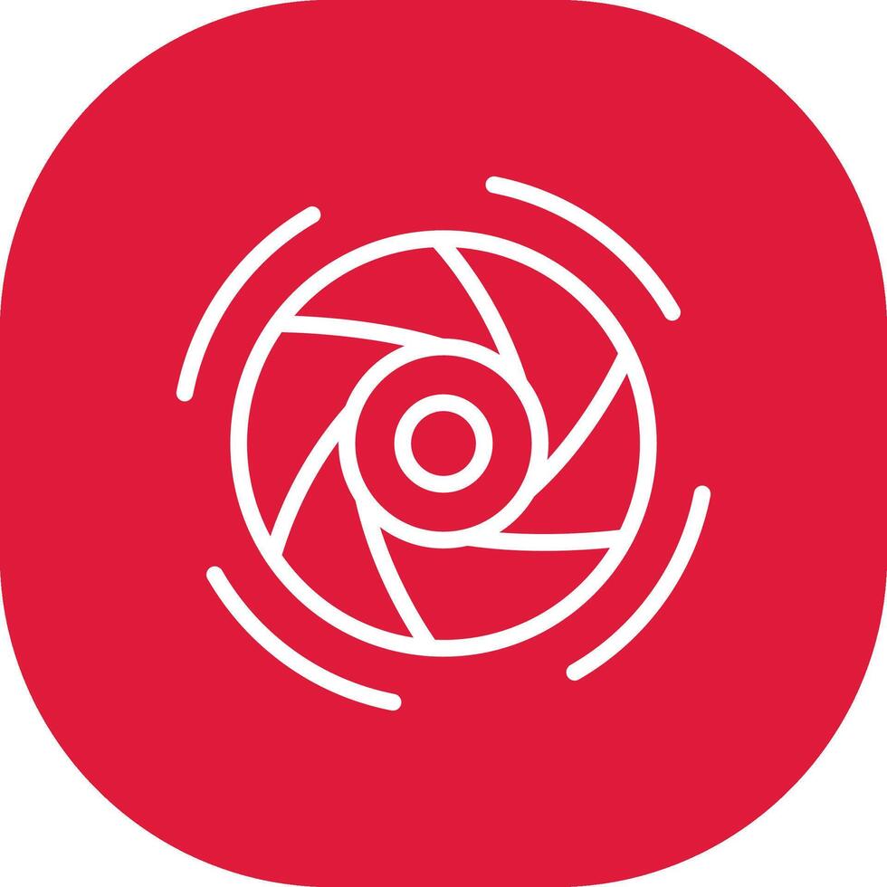 Diaphragm Creative Icon Design vector