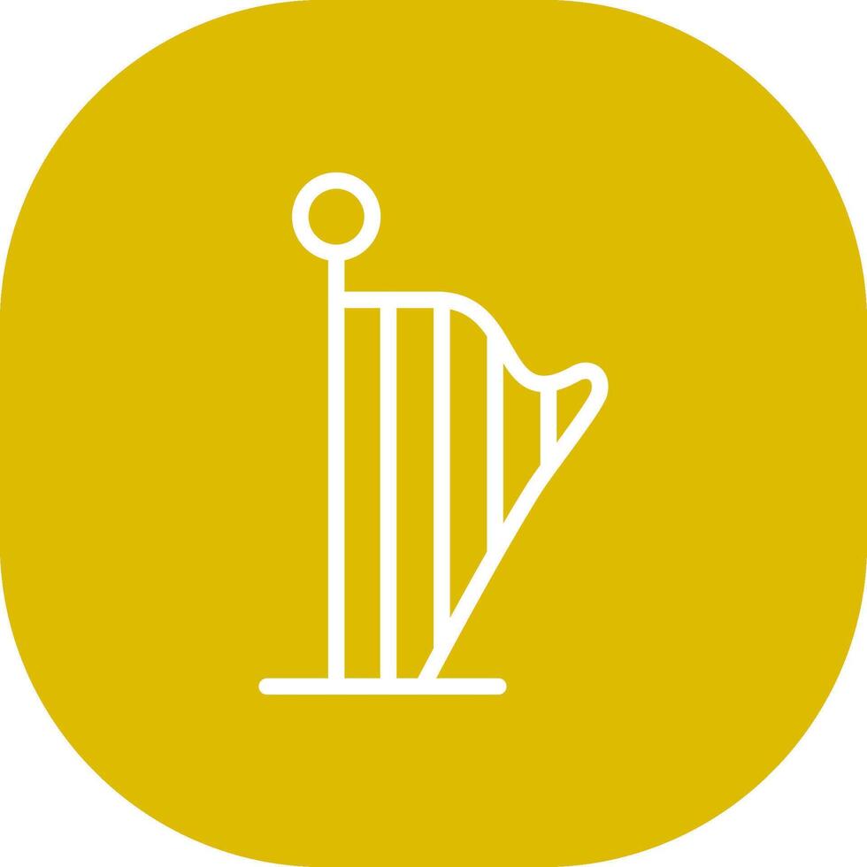 Harp Creative Icon Design vector