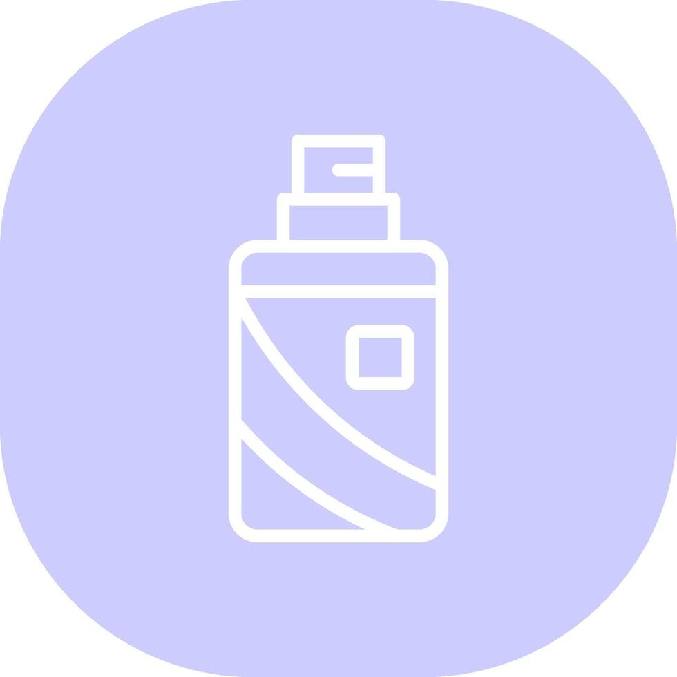 diseño de icono creativo de spray para el cabello vector