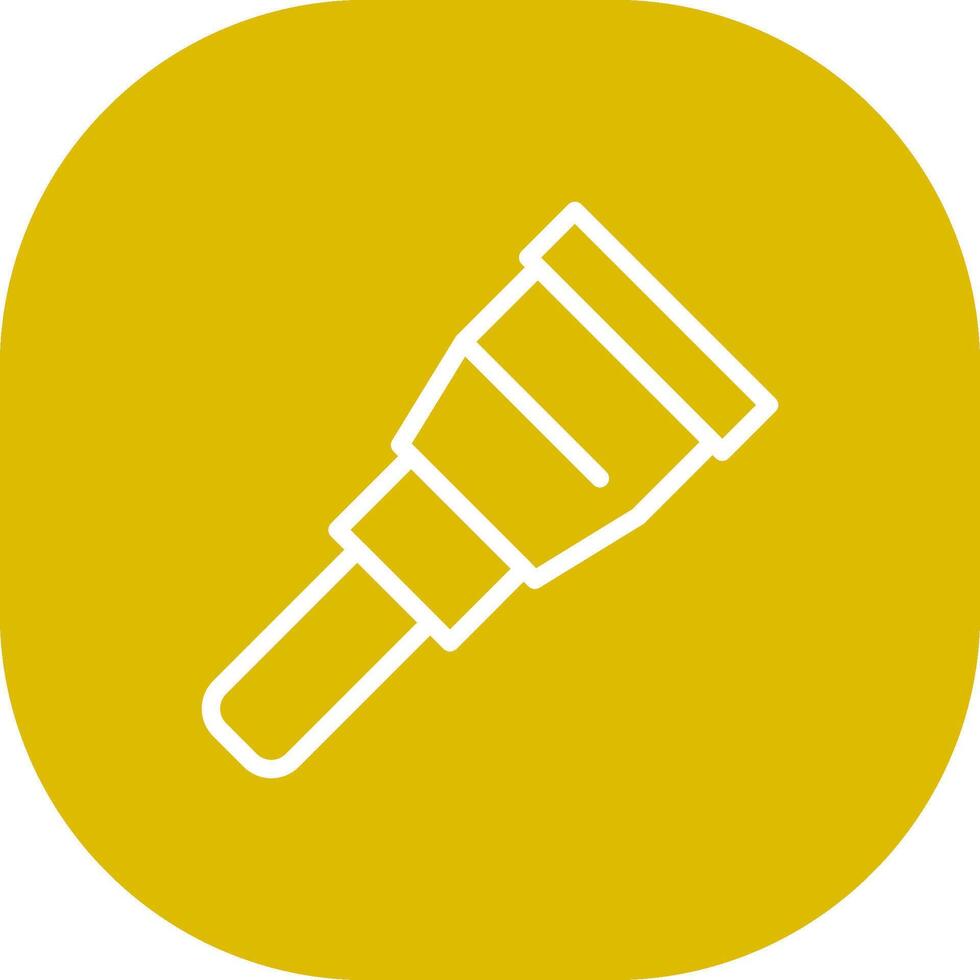 Flashlight Creative Icon Design vector