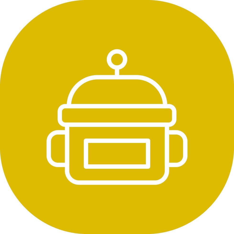 Pot Creative Icon Design vector