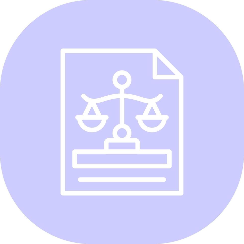 Justice Creative Icon Design vector