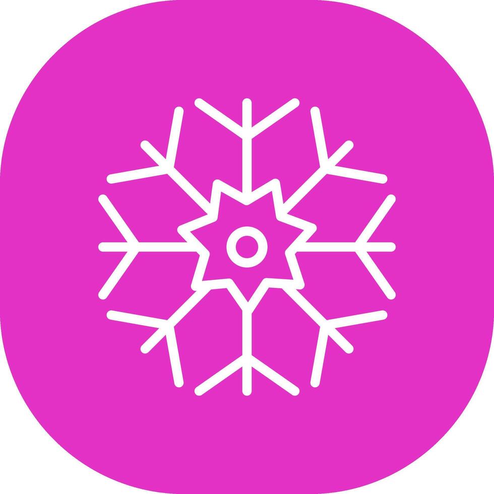 Snowflake Creative Icon Design vector
