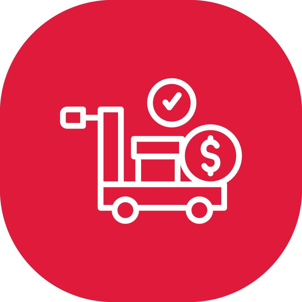 Procurement Creative Icon Design vector