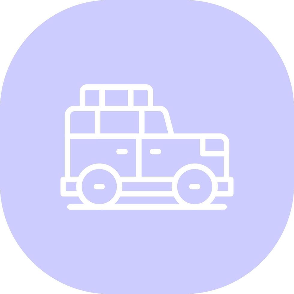 Suv Creative Icon Design vector