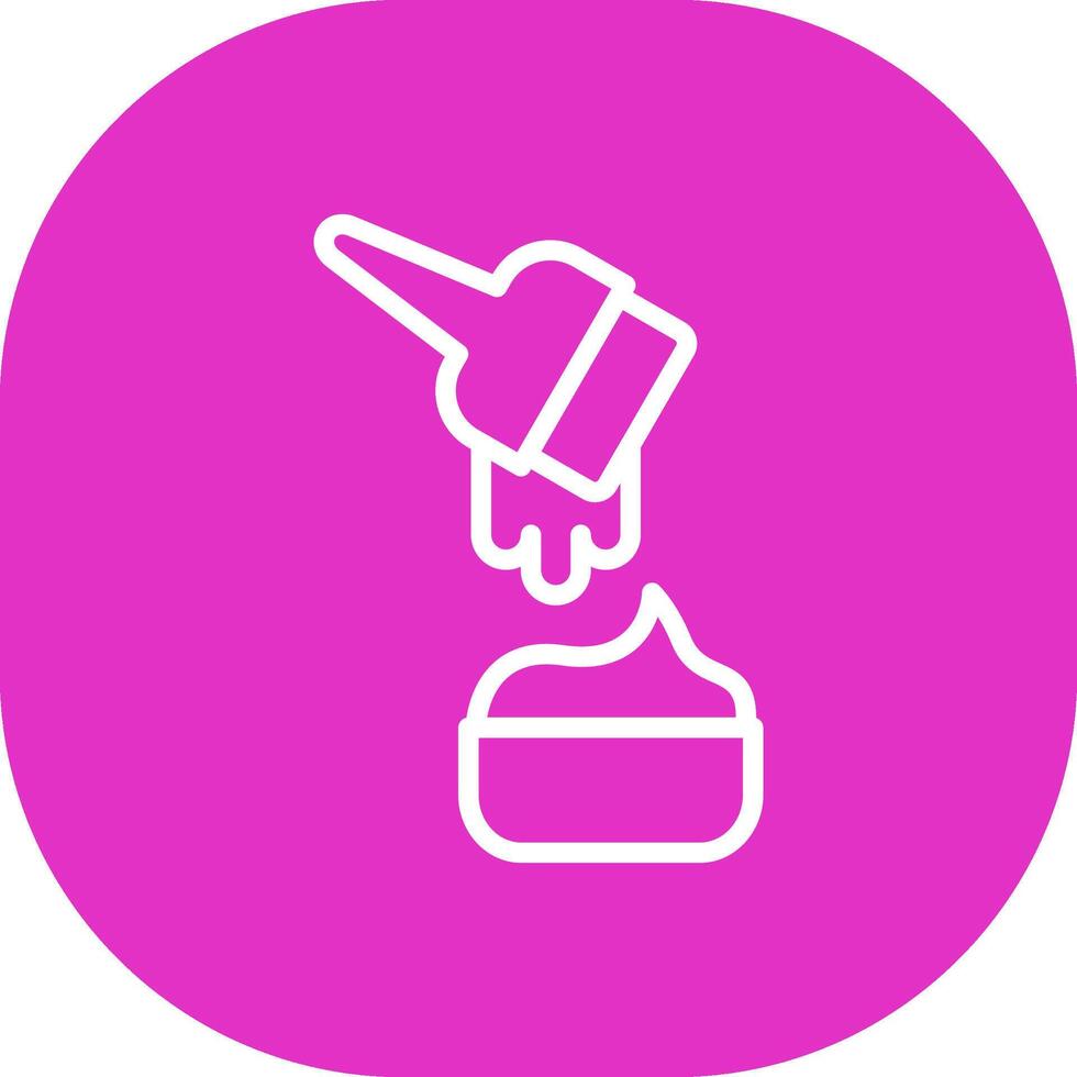 Dye Creative Icon Design vector