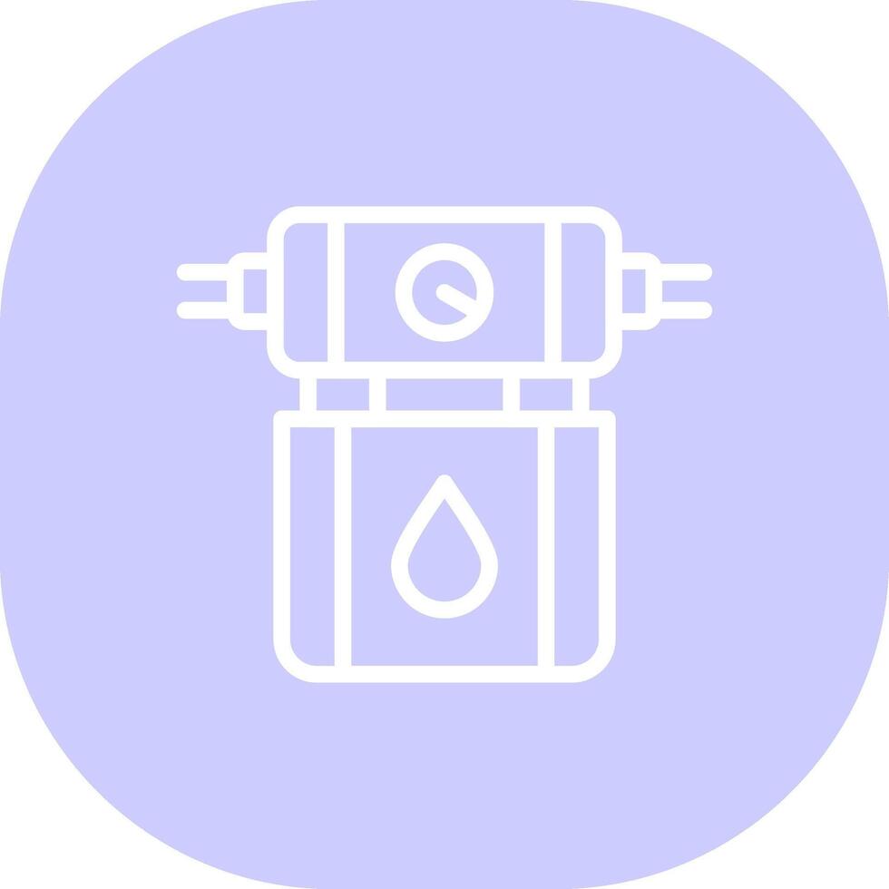 Water Filter Creative Icon Design vector