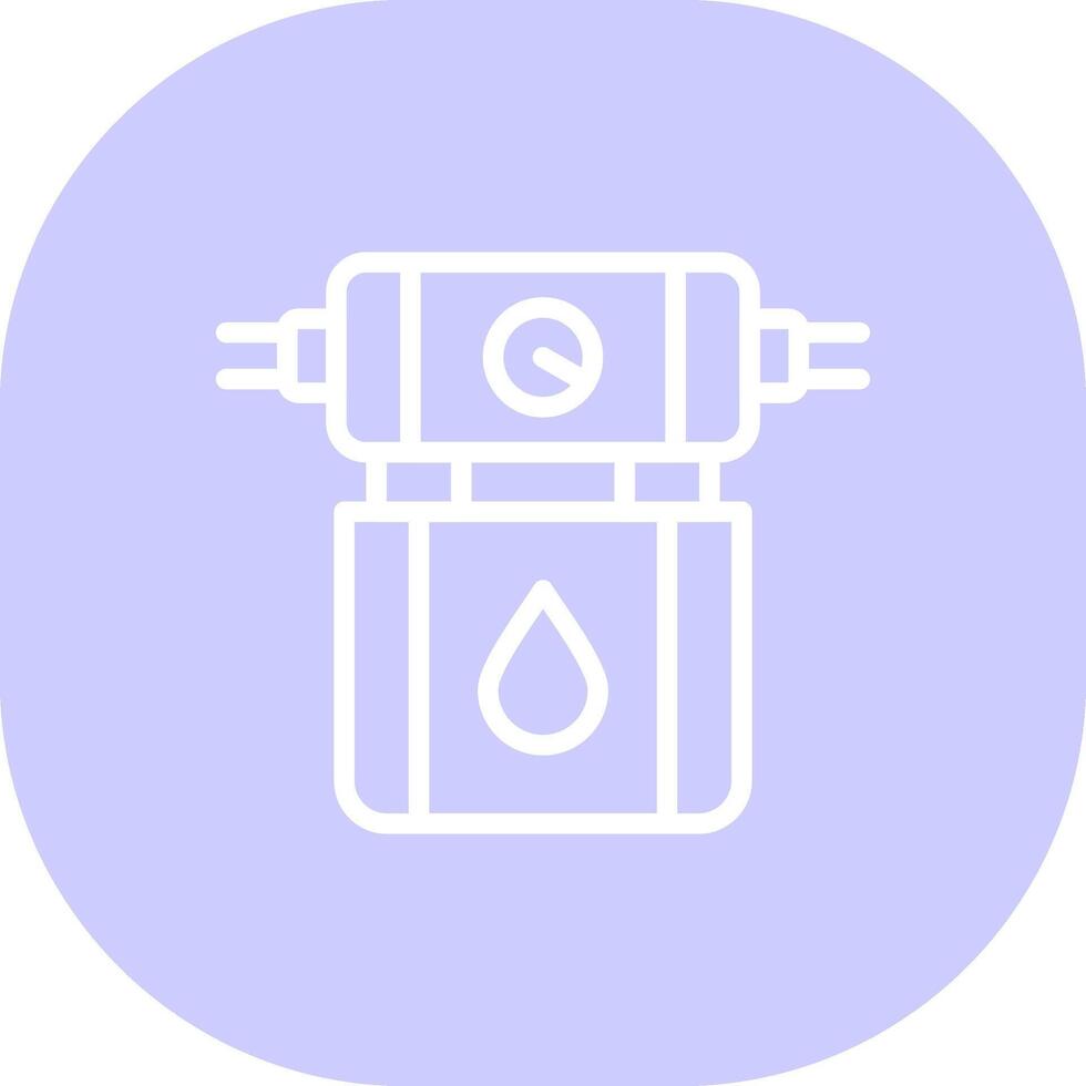 Water Filter Creative Icon Design vector