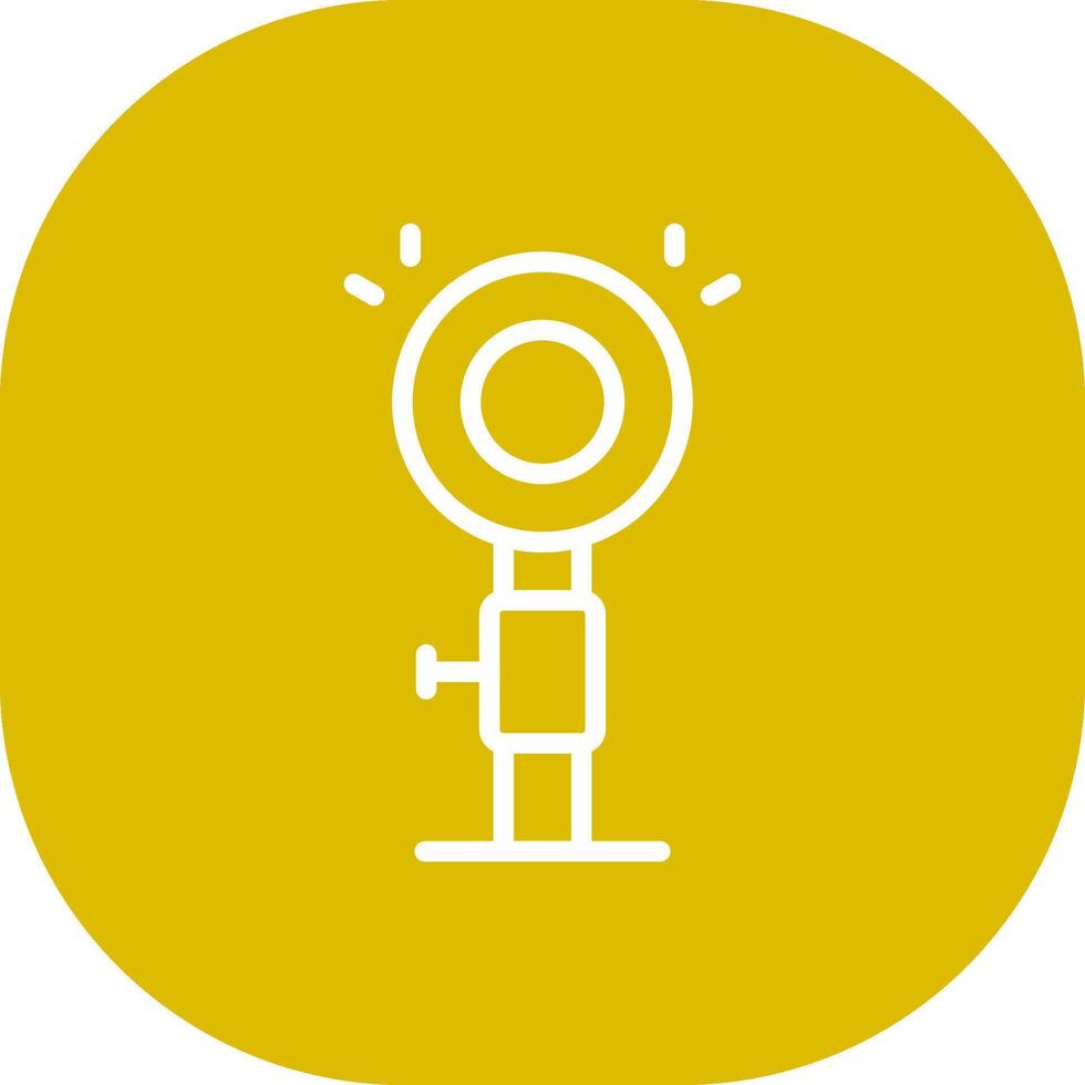 Light Creative Icon Design vector