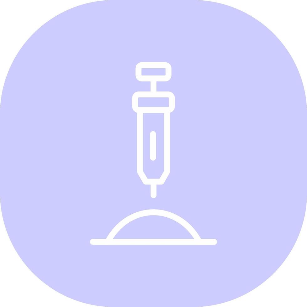 Thermal Paste Creative Icon Design vector