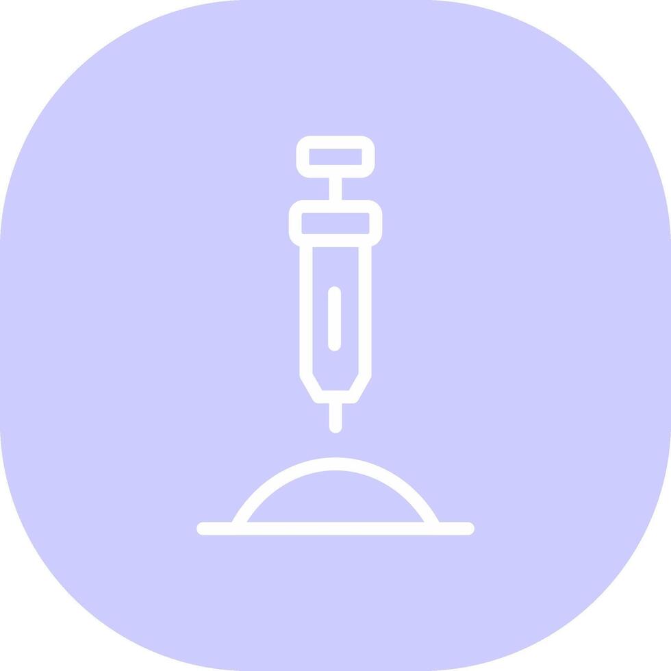 Thermal Paste Creative Icon Design vector