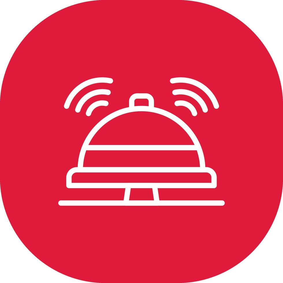 Reception Bell Creative Icon Design vector