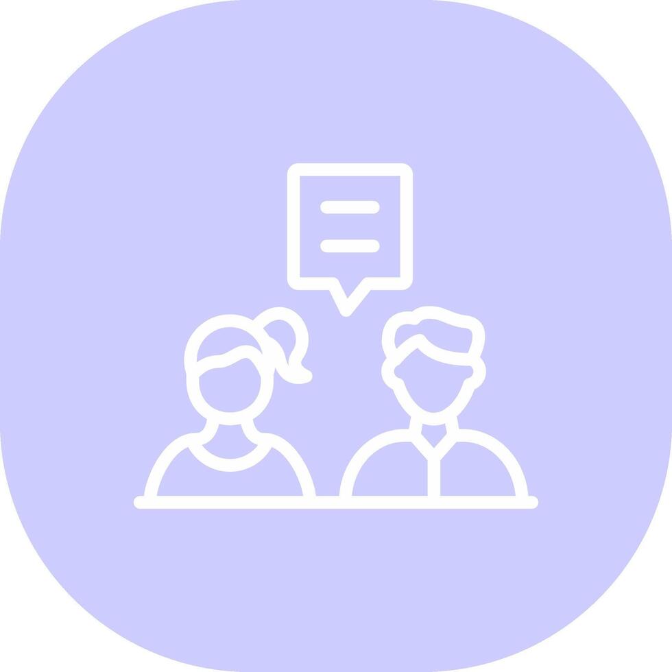 Talk Creative Icon Design vector