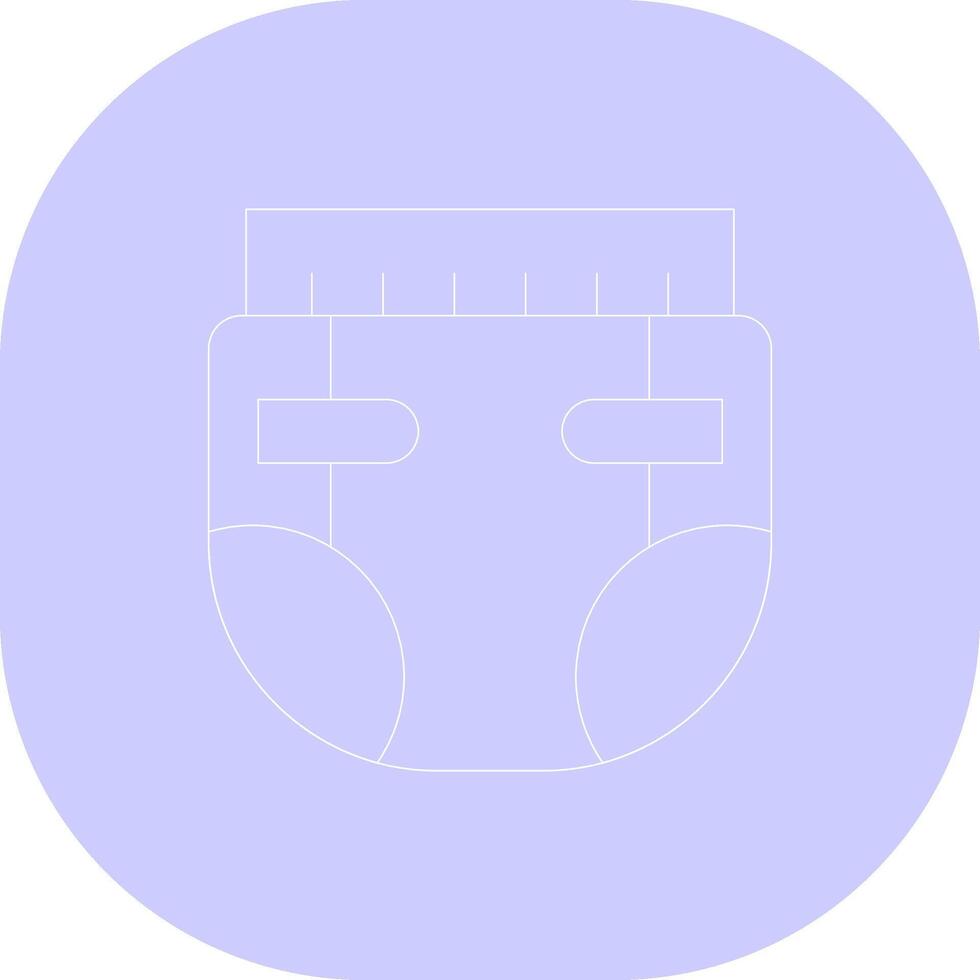 Diaper Creative Icon Design vector