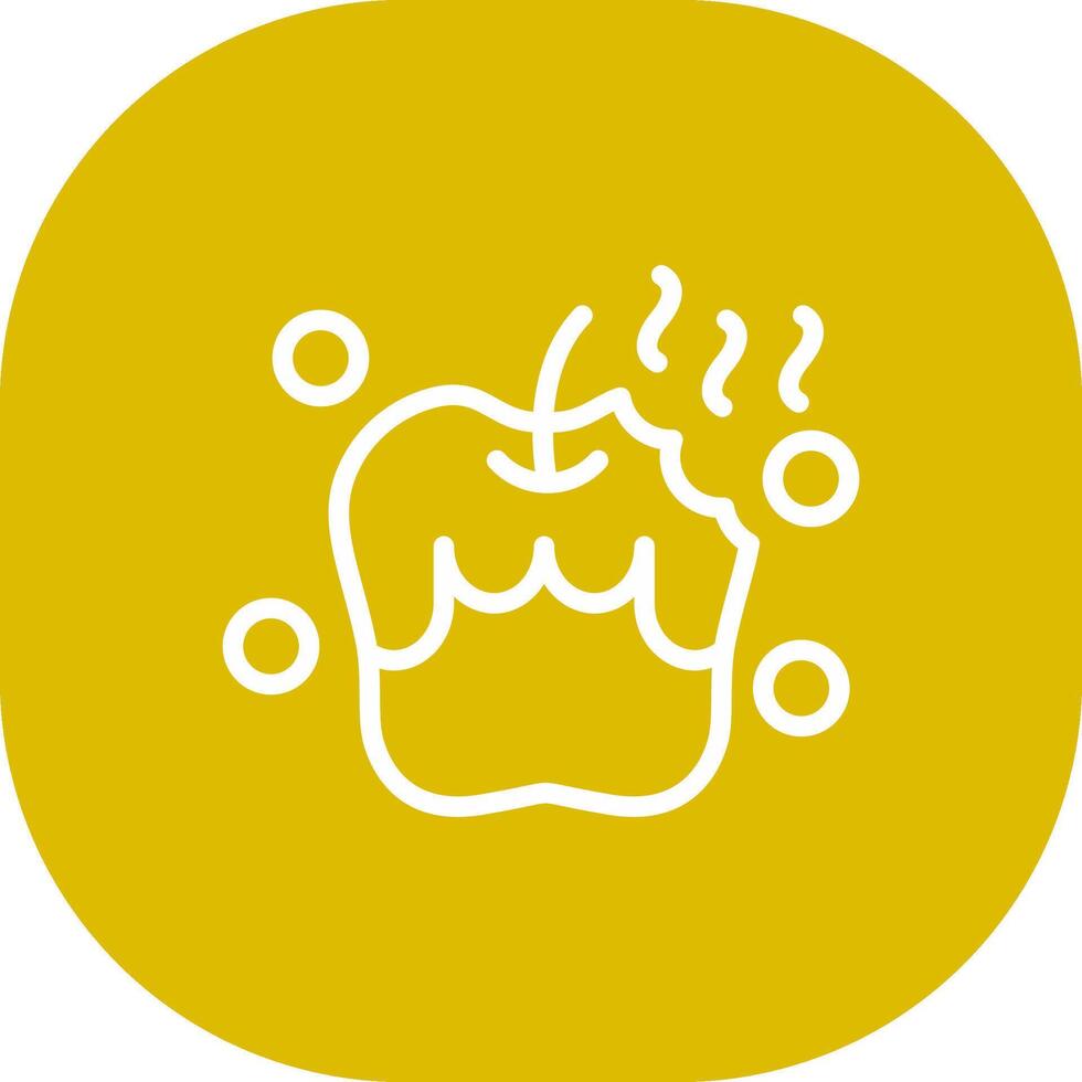 Rotten Creative Icon Design vector