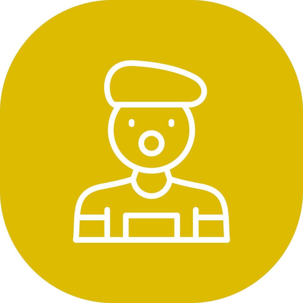 Mime Creative Icon Design vector