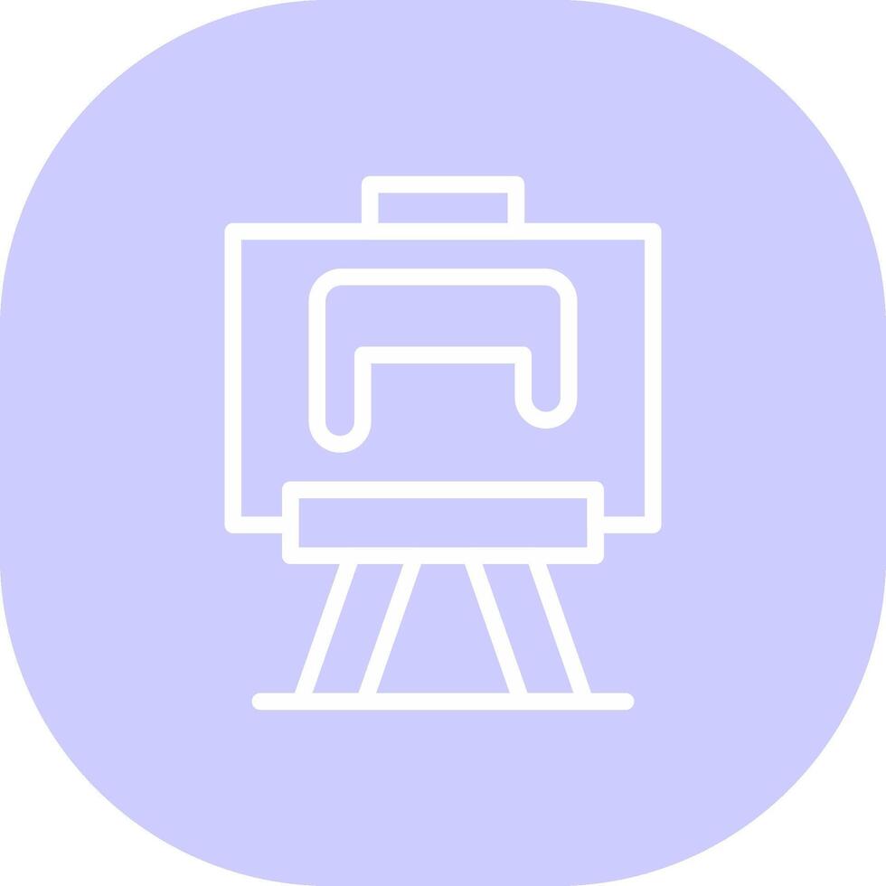 Paint Canvas Creative Icon Design vector