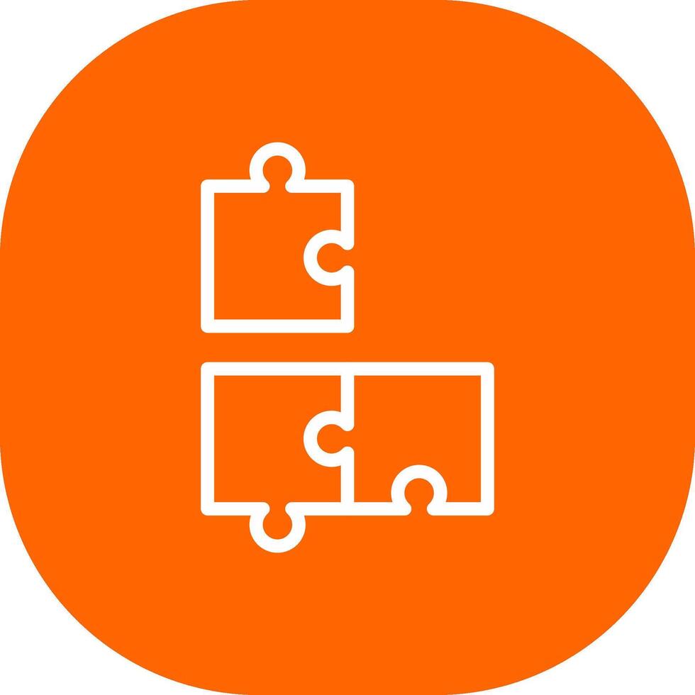 Puzzle Creative Icon Design vector